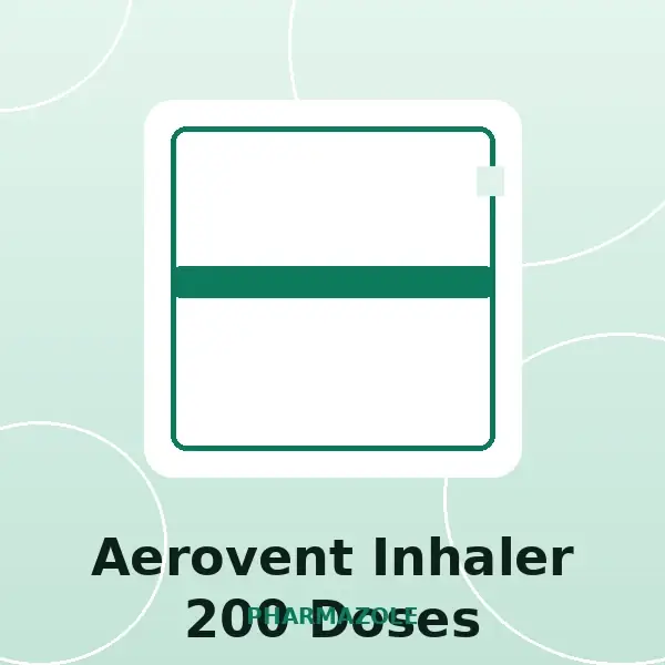 Aerovent Inhaler 200 Doses