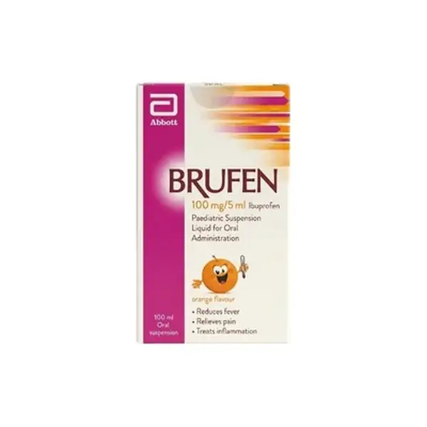 Brufen Paed Susp 100mg/5ml 100ml