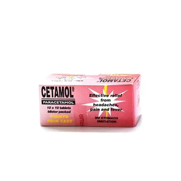 Cetamol 500mg Tablets 100's