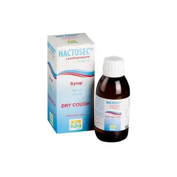 Hactosec 6mg/ml Dry Cough Syrup 150ml
