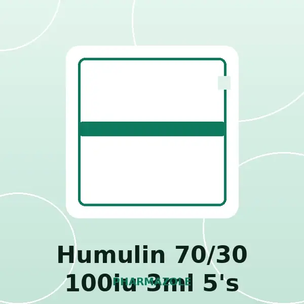 Humulin 70/30 100iu 3ml 5's