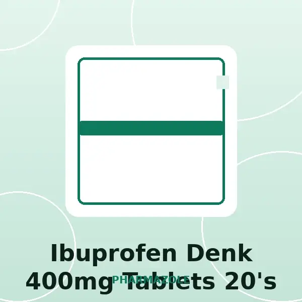 Ibuprofen Denk 400mg Tablets 20's