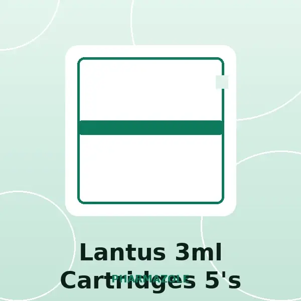 Lantus 3ml Cartridges 5's