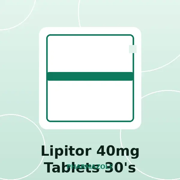 Lipitor 40mg Tablets 30's