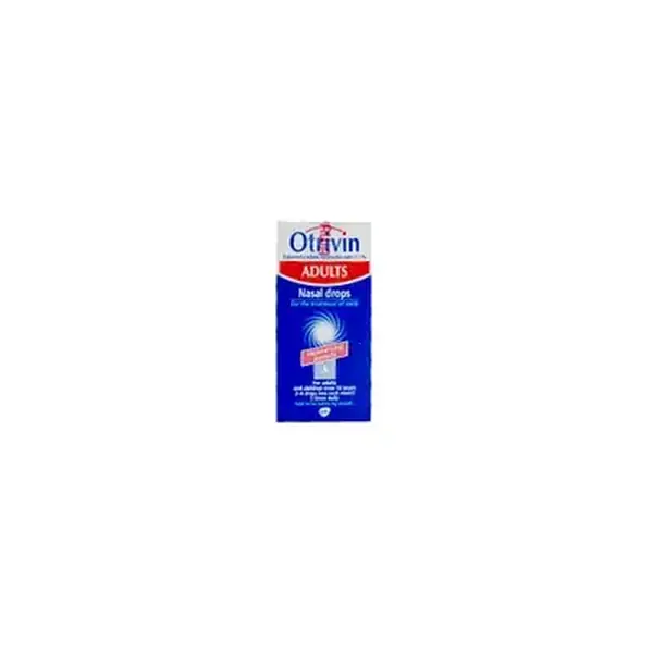 Otrivin Adult Nasal Drops 0.10% 10ml