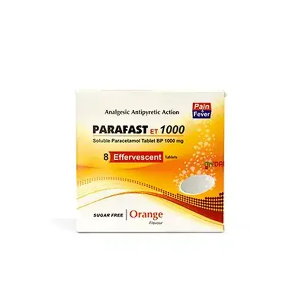 Parafast 1g Tablets 8's