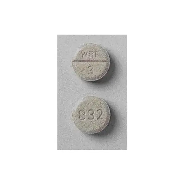 Warfarin 3mg Tablets 28's