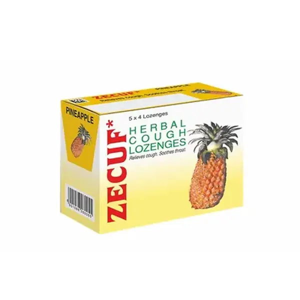 Zecuf Cough Lozenges Pineapple 20's